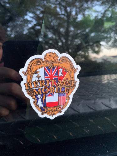 Heritage Crest Sticker