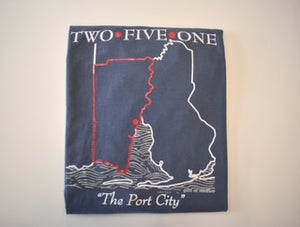 Port City Short Sleeve - Blue