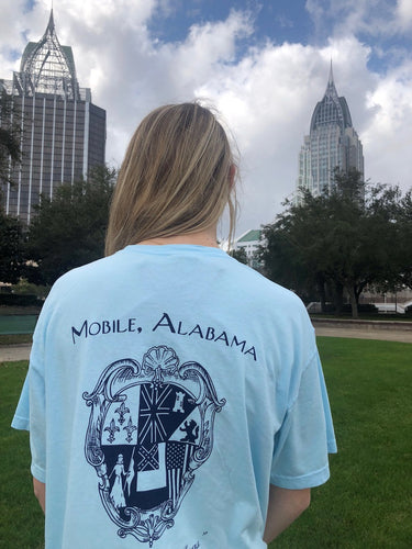 Heritage Crest Short Sleeve - Light Blue